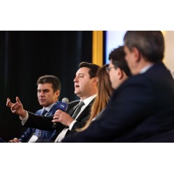 Governador Ratinho Junior apresenta modelo de crescimento econômico sustentável do Paraná nos EUA